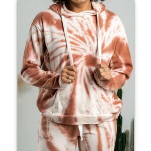 Lush Tie Dye Hoodie Size Medium NWT